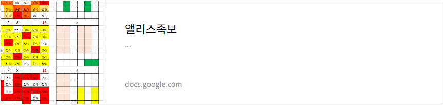 엘리의 디저트가게 족보