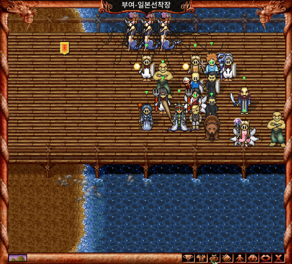 부여 일본 선착장