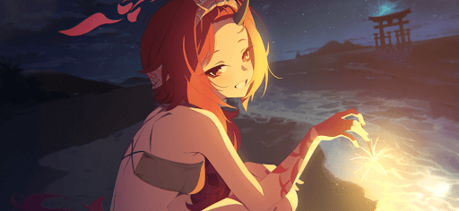 블루아카이브 렌게 수영복